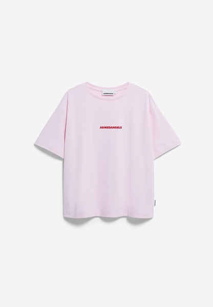 Armedangels - GIANNAA CHAANGE T-SHIRT pink mist - WERTE FREUNDE