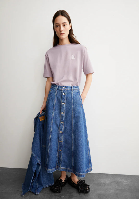 Armedangels - ICONIC Å TARJAA Jersey Shirts T-Shirt ice grape - WERTE FREUNDE