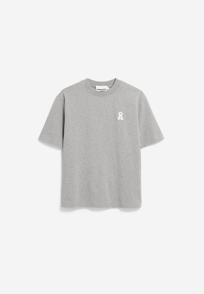 Armedangels - ICONIC Å TARJAA T-SHIRT silver melange - WERTE FREUNDE