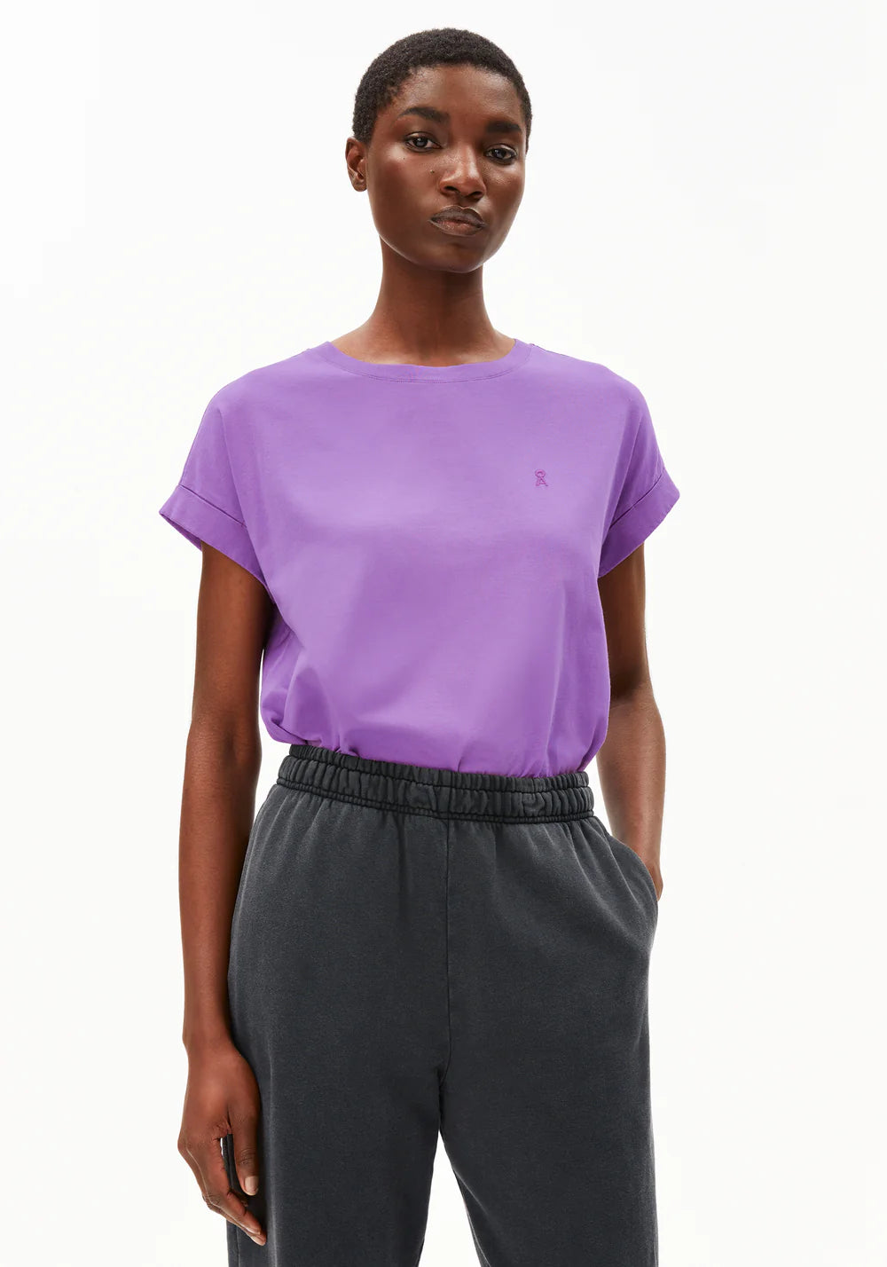 Armedangels - IDAARA Jersey Shirts T-Shirt orchid - WERTE FREUNDE