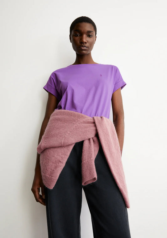 Armedangels - IDAARA Jersey Shirts T-Shirt orchid - WERTE FREUNDE