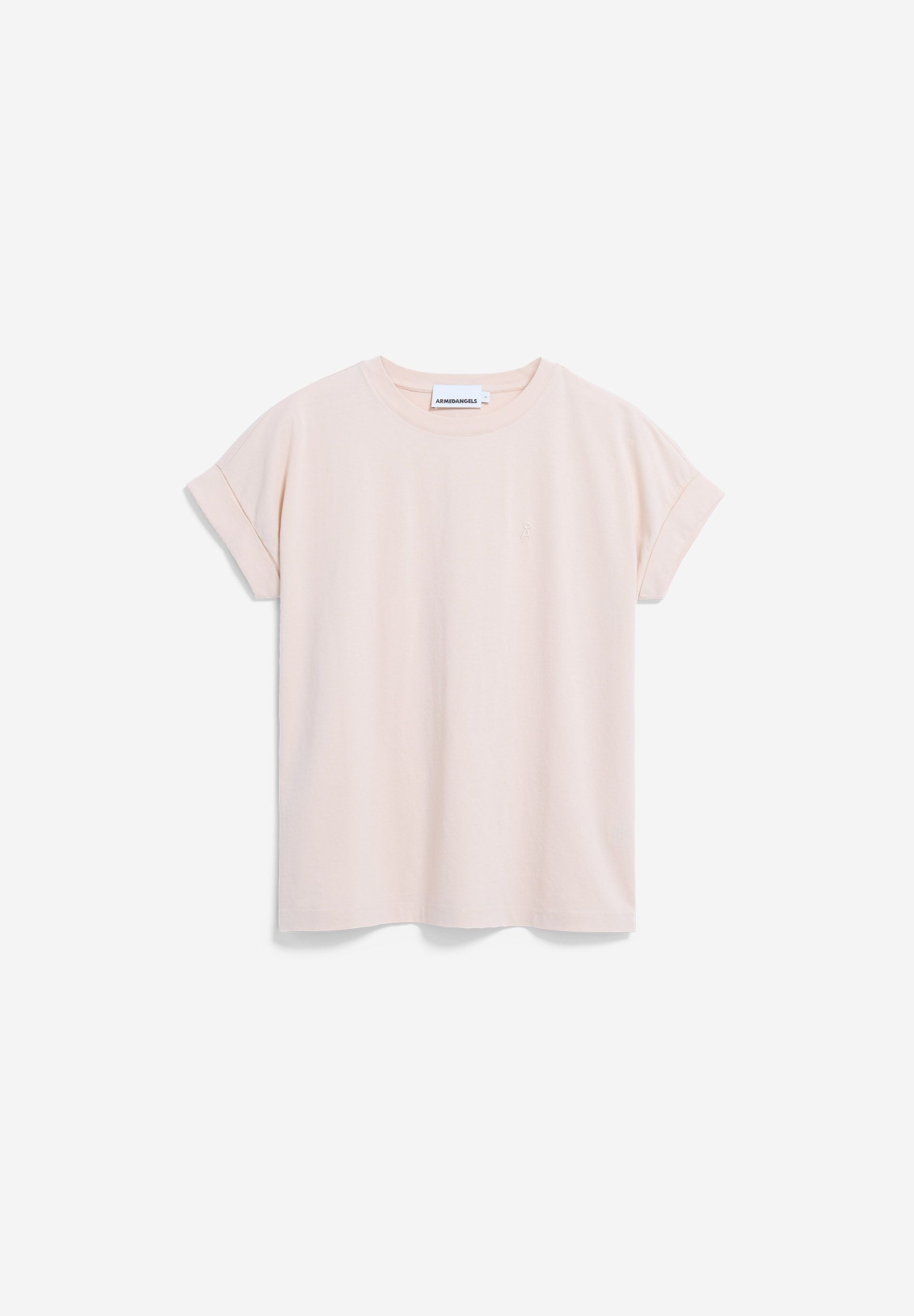Armedangels - IDAARA T-SHIRT pale peach - WERTE FREUNDE