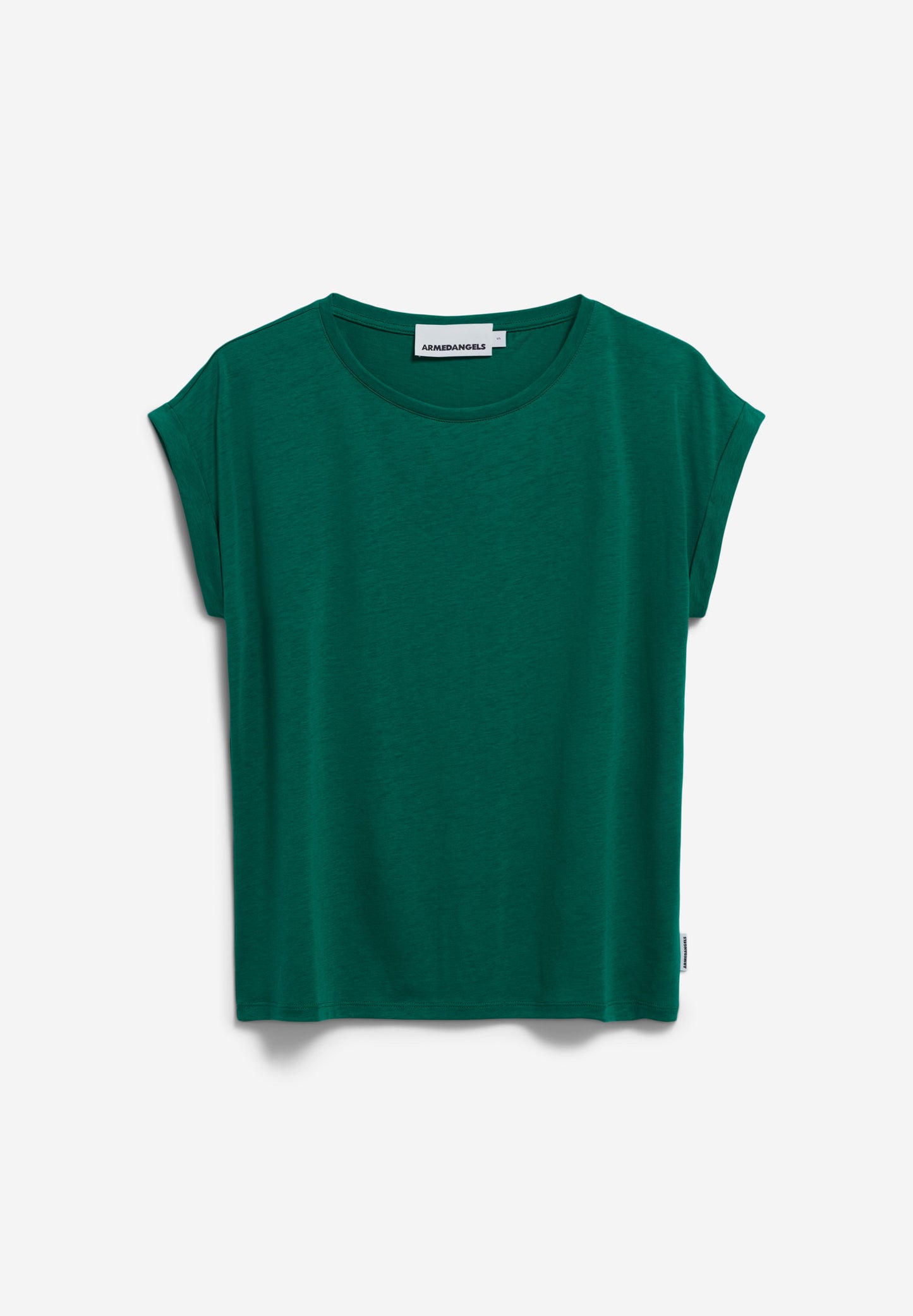 Armedangels - JILAANA Jersey Shirts T-Shirt emerald green - WERTE FREUNDE