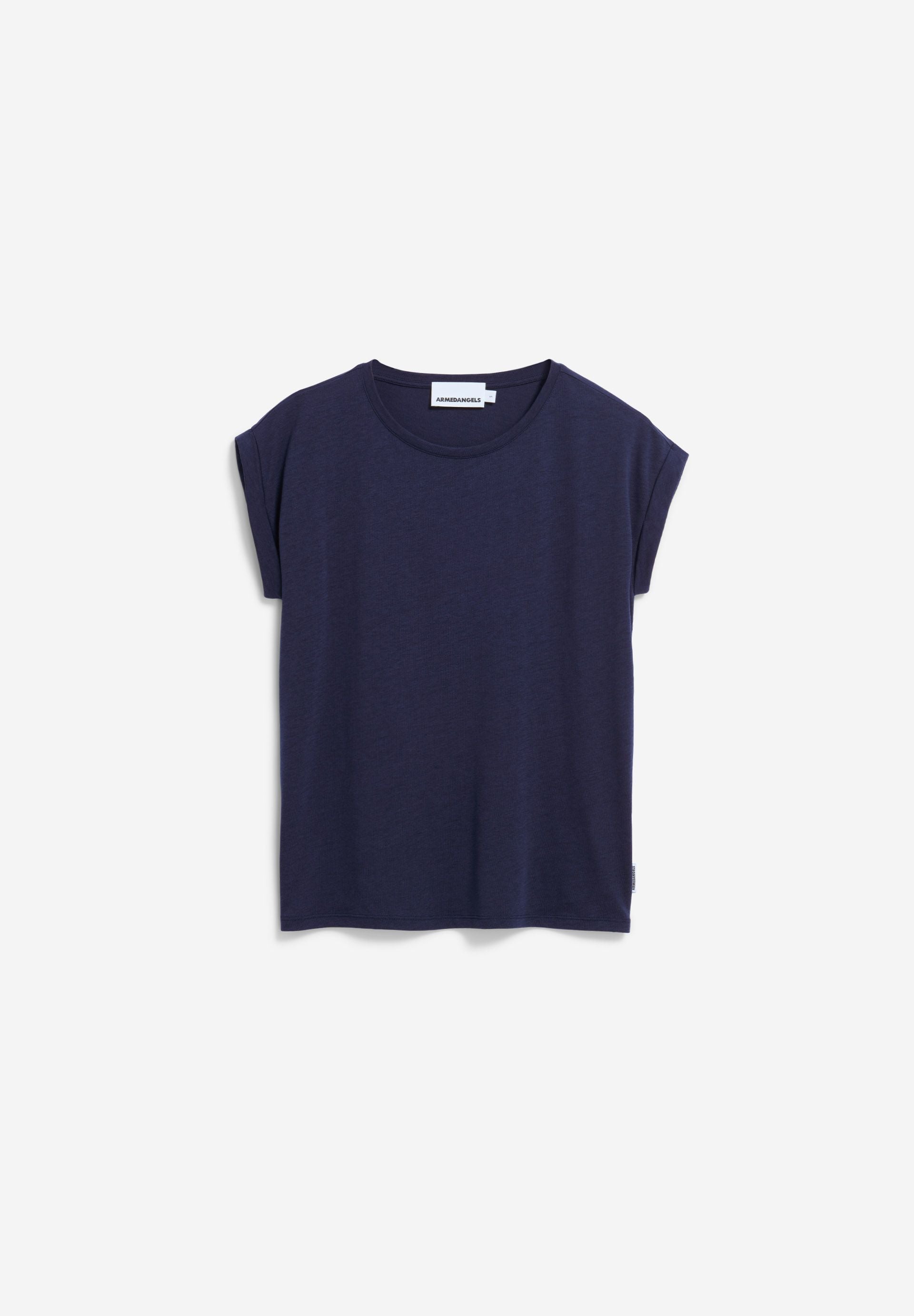 Armedangels - JILAANA T-SHIRT tinted navy - WERTE FREUNDE