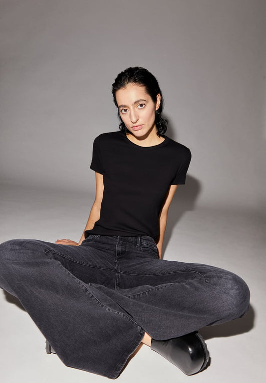 Armedangels - KARDAA T-Shirt black - WERTE FREUNDE