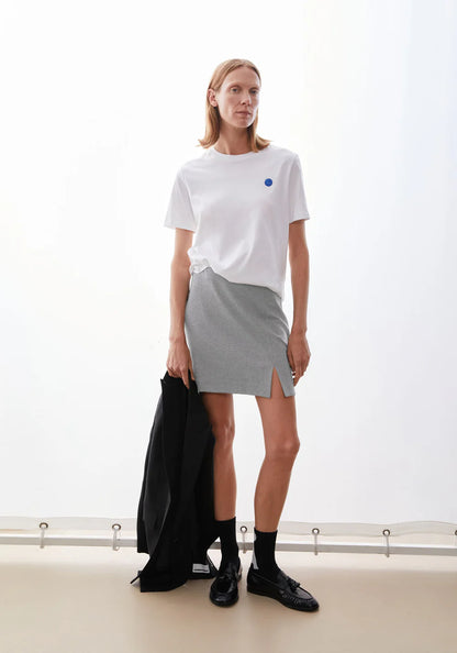 Armedangels - LUALAA EMBRO T-SHIRT white - WERTE FREUNDE