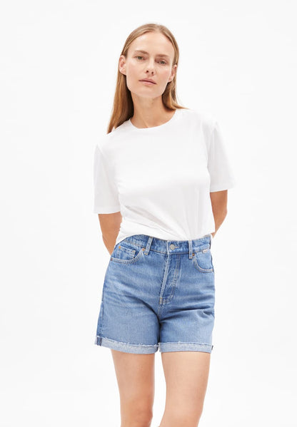 Armedangels - LUALAA Shirts T-Shirt white - WERTE FREUNDE