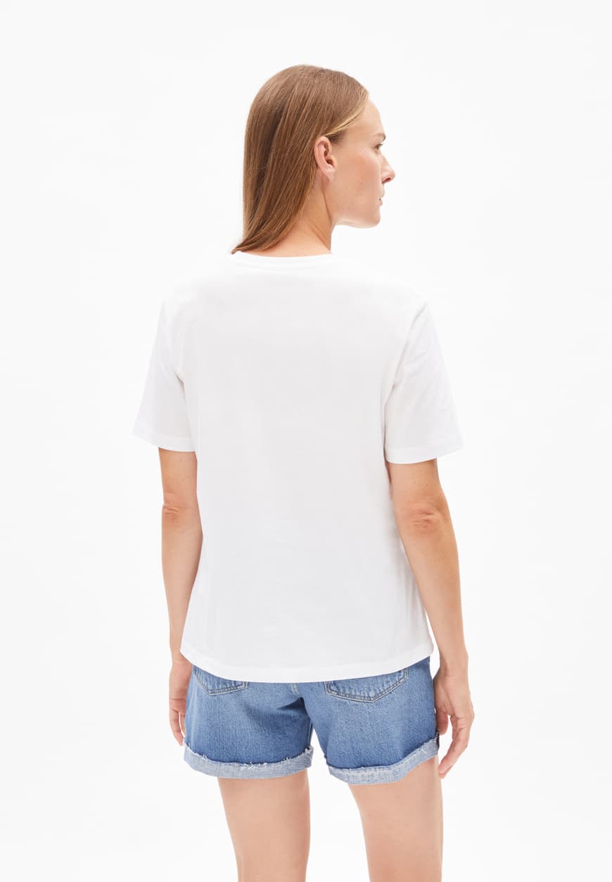 Armedangels - LUALAA Shirts T-Shirt white - WERTE FREUNDE