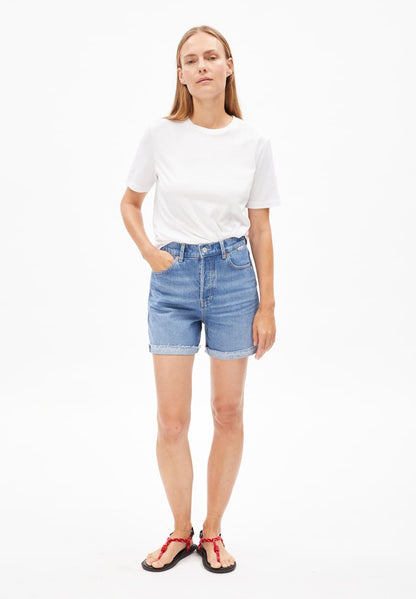 Armedangels - LUALAA Shirts T-Shirt white - WERTE FREUNDE