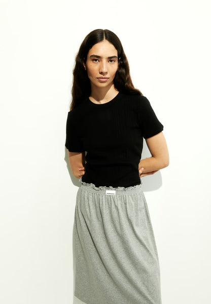 Armedangels - MAHERAA Shirts T-Shirt black - WERTE FREUNDE