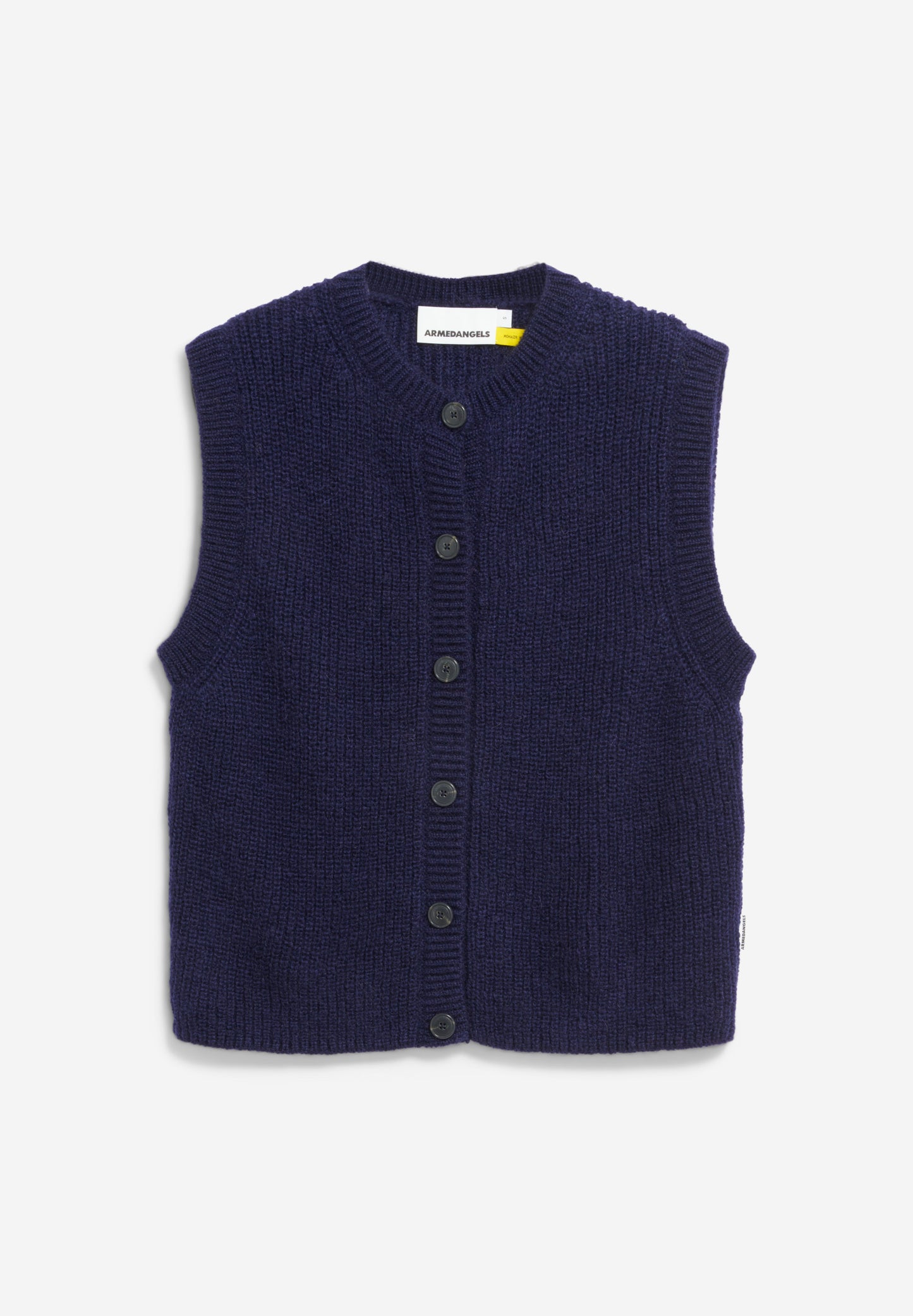 Armedangels - HELGEAA PREMIUM Strick Top tinted navy - WERTE FREUNDE