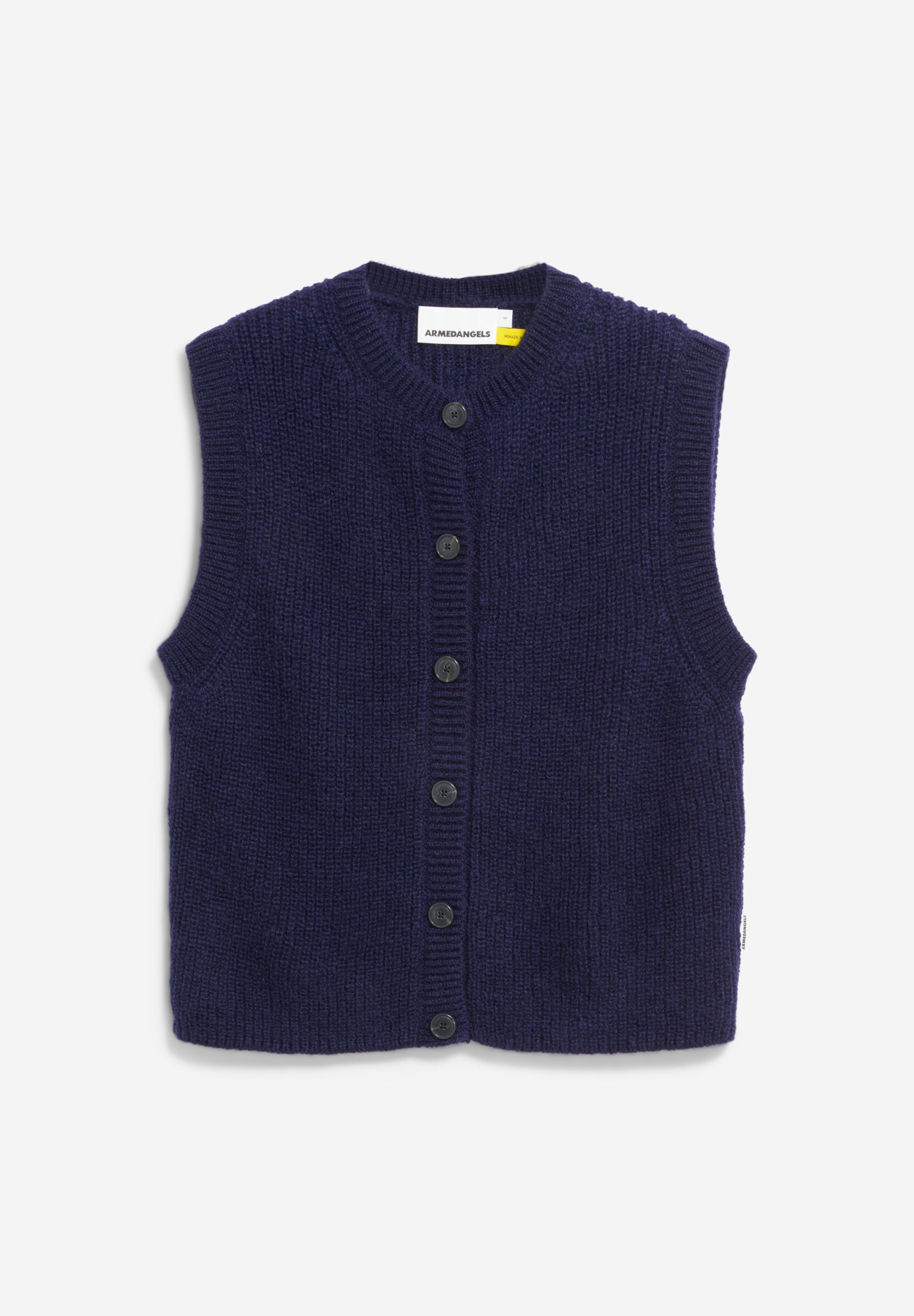 Armedangels - HELGEAA PREMIUM Strick Top tinted navy - WERTE FREUNDE