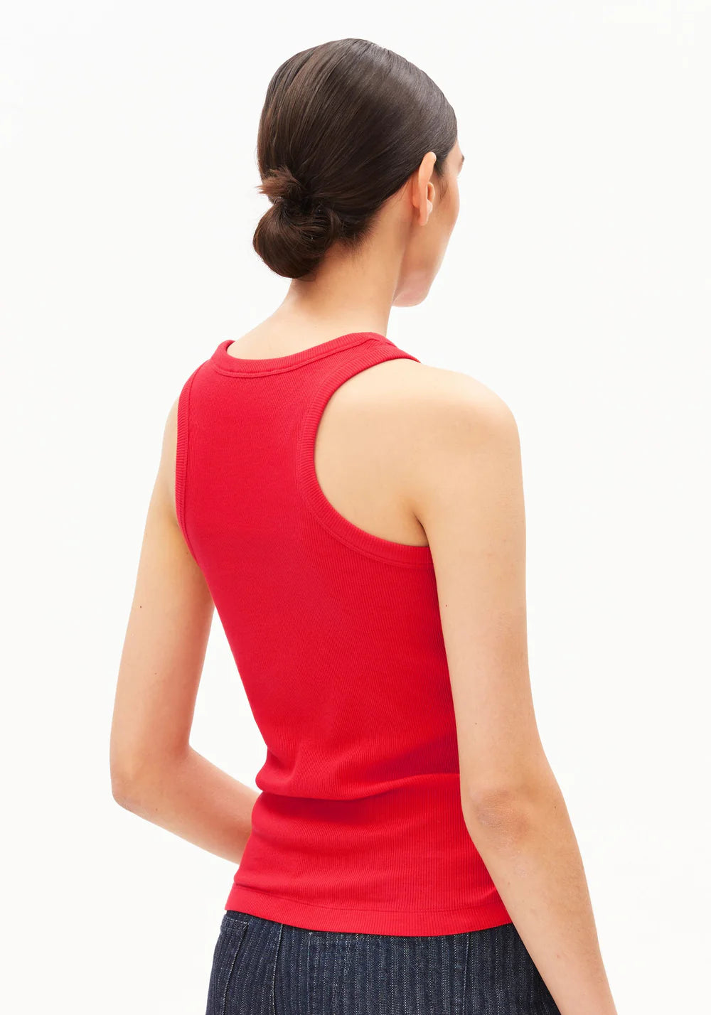 Armedangels - KANITAA RIPP-TOP mars red - WERTE FREUNDE