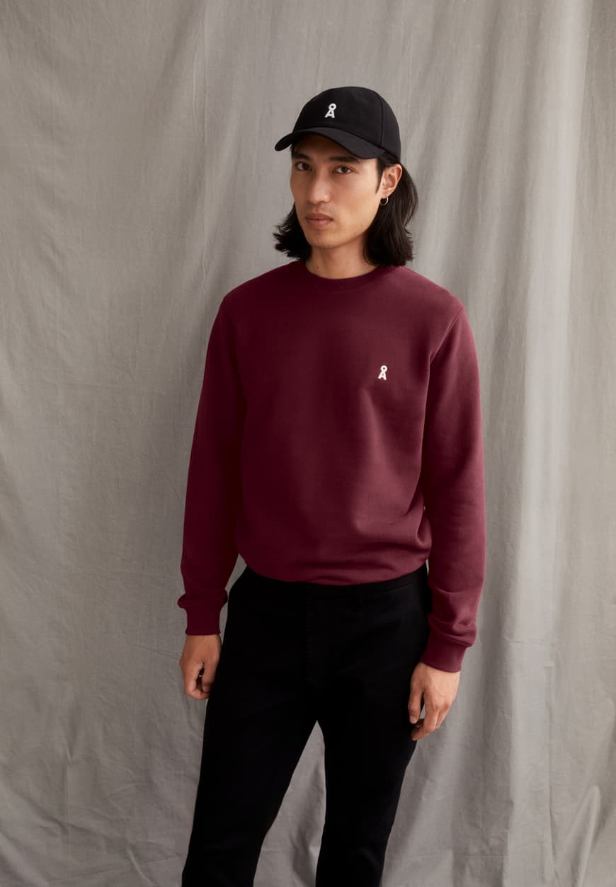 Armedangels - BAARO COMFORT Sweatshirts cranberry juice