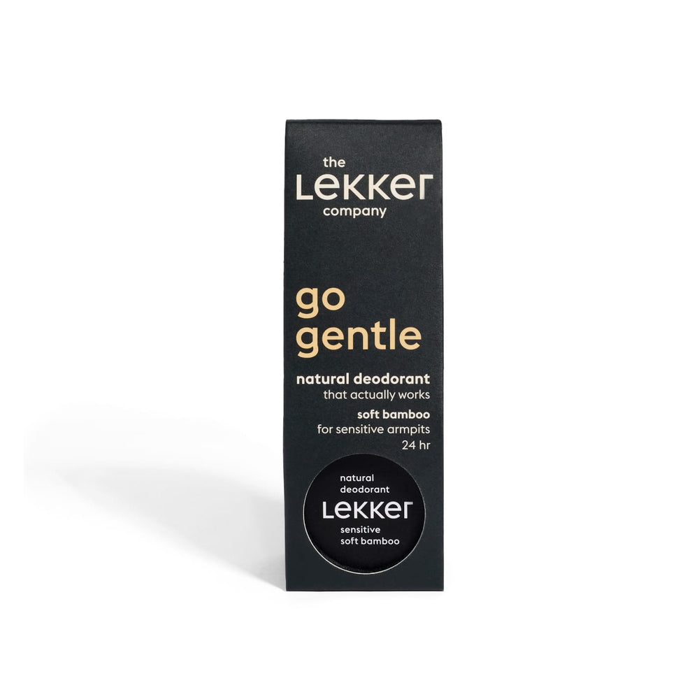 LEKKER - Deocreme go-gentle Sensitiv Soft Bamboo 30g