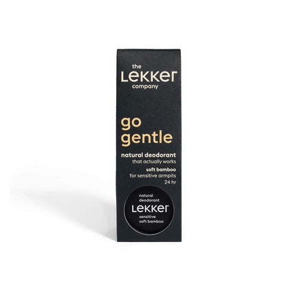LEKKER - Deocreme go-gentle Sensitiv Soft Bamboo 30g