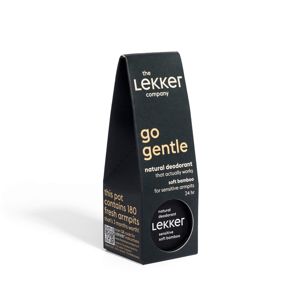 LEKKER - Deocreme go-gentle Sensitiv Soft Bamboo 30g