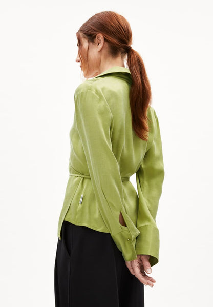 Armedangels - BEJURAA Bluse langarm new moss