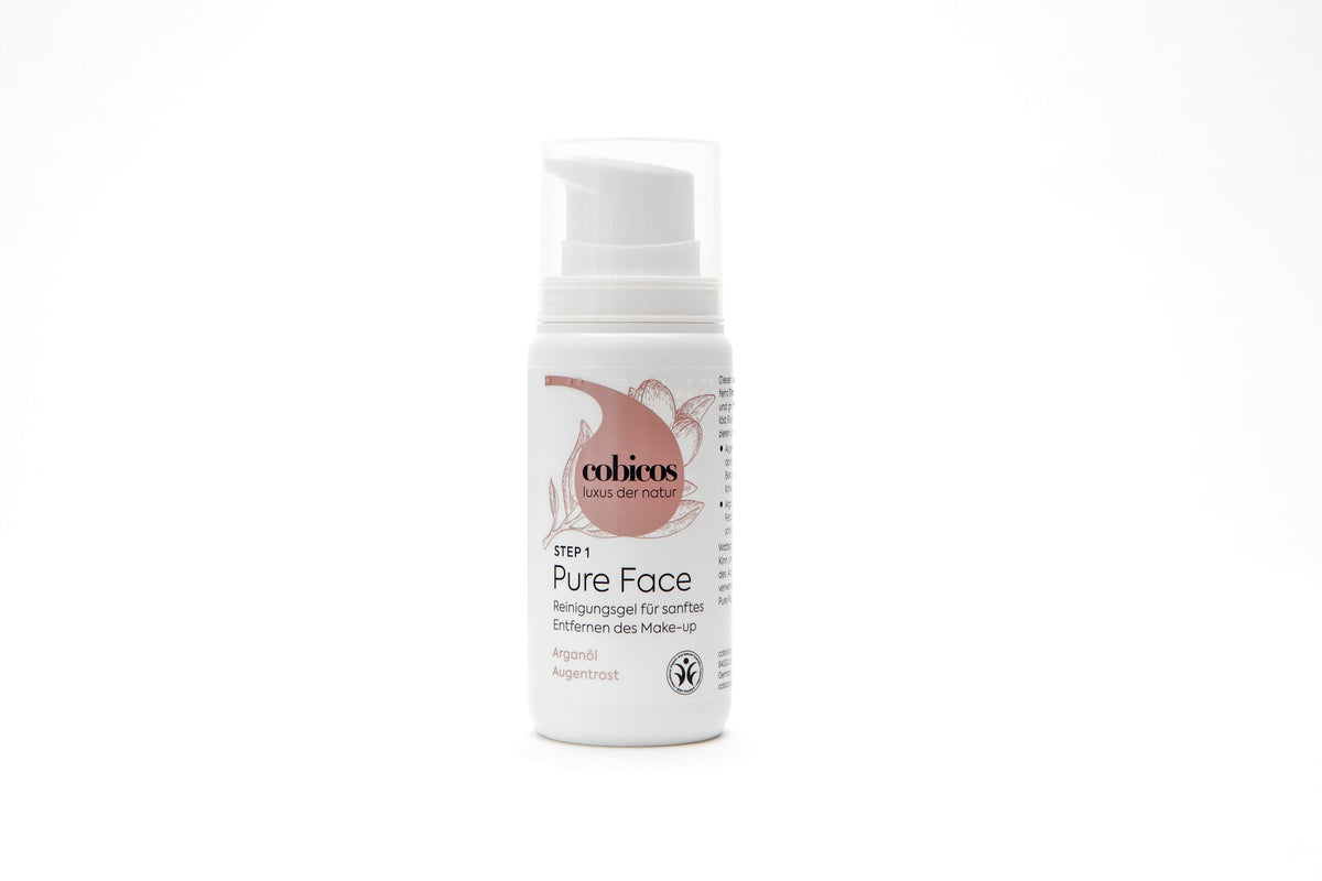 cobicos - PURE FACE Step 1: Make up-Entferner 100ml - WERTE FREUNDE