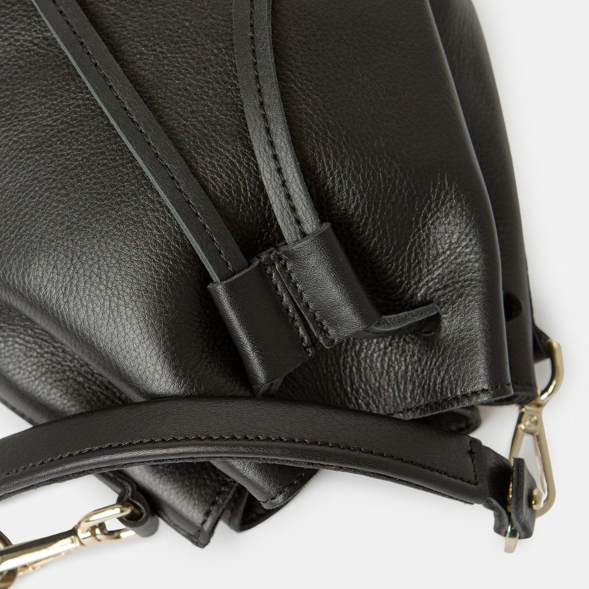 ann kurz - SAKU SHAPE NAPPA BLACK