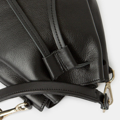 ann kurz - SAKU SHAPE NAPPA BLACK