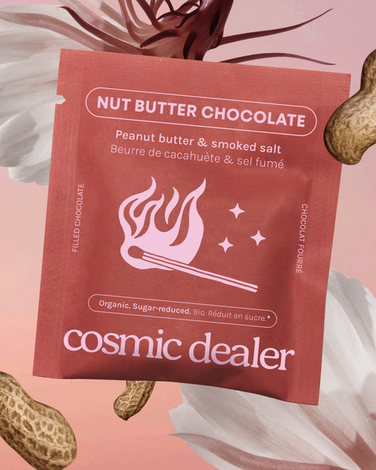 Cosmic Dealer - Nut Butter Chocolate Peanut butter and Smoked Salt 20g - WERTE FREUNDE