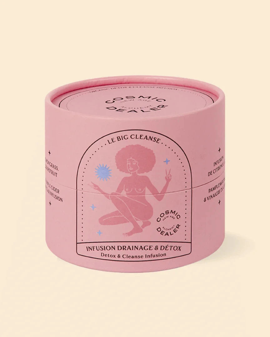 Cosmic Dealer - Loose Tea Apple Cider Vinegar Lemongrass and Grapefruit  80g - WERTE FREUNDE