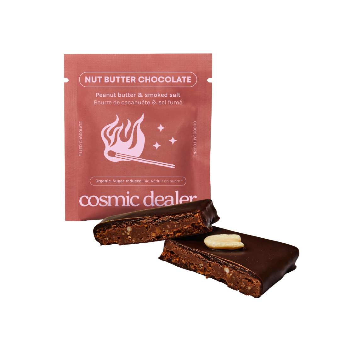 Cosmic Dealer - Nut Butter Chocolate Peanut butter and Smoked Salt 20g - WERTE FREUNDE