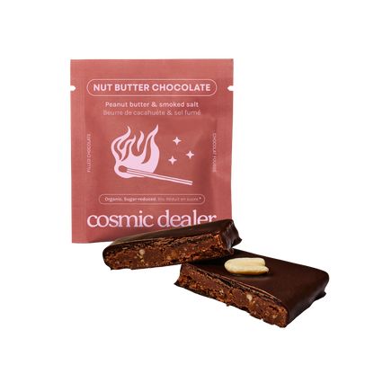 Cosmic Dealer - Nut Butter Chocolate Peanut butter and Smoked Salt 20g - WERTE FREUNDE