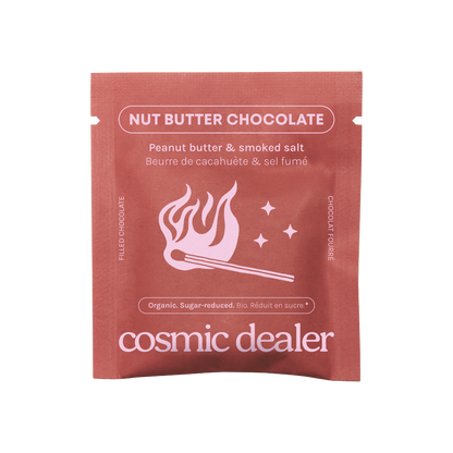 Cosmic Dealer - Nut Butter Chocolate Peanut butter and Smoked Salt 20g - WERTE FREUNDE