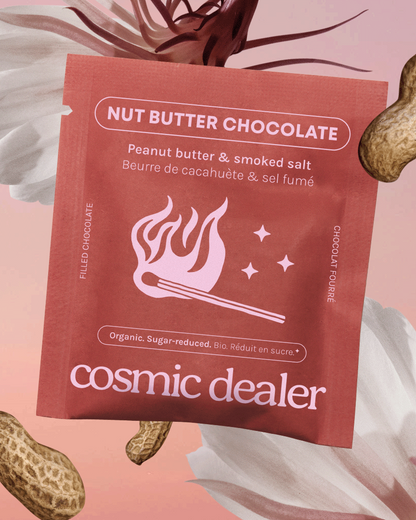 Cosmic Dealer - Nut Butter Chocolate Peanut butter and Smoked Salt 20g - WERTE FREUNDE