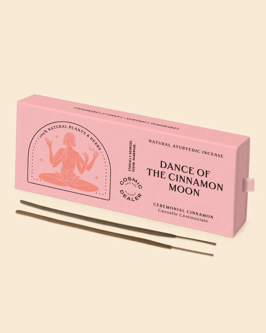 Cosmic Dealer - Räucherstäbchen Cinnamon Moon - 30Stk. - WERTE FREUNDE