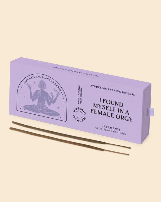 Cosmic Dealer - Räucherstäbchen Female Orgy  - 30 Stk. - WERTE FREUNDE