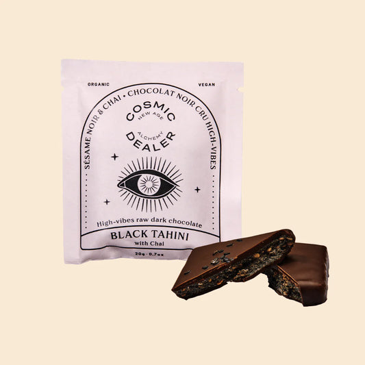 Cosmic Dealer - Nut Butter Chocolate Black Tahini and Chai 20g