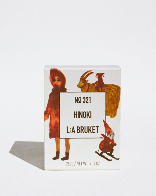 LA BRUKET - CANDLE HINOKI + CHRISMAS SLEEVE 2026 260g