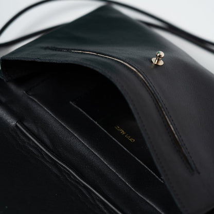 ann kurz - CUTE CLUTCH NAPPA BLACK