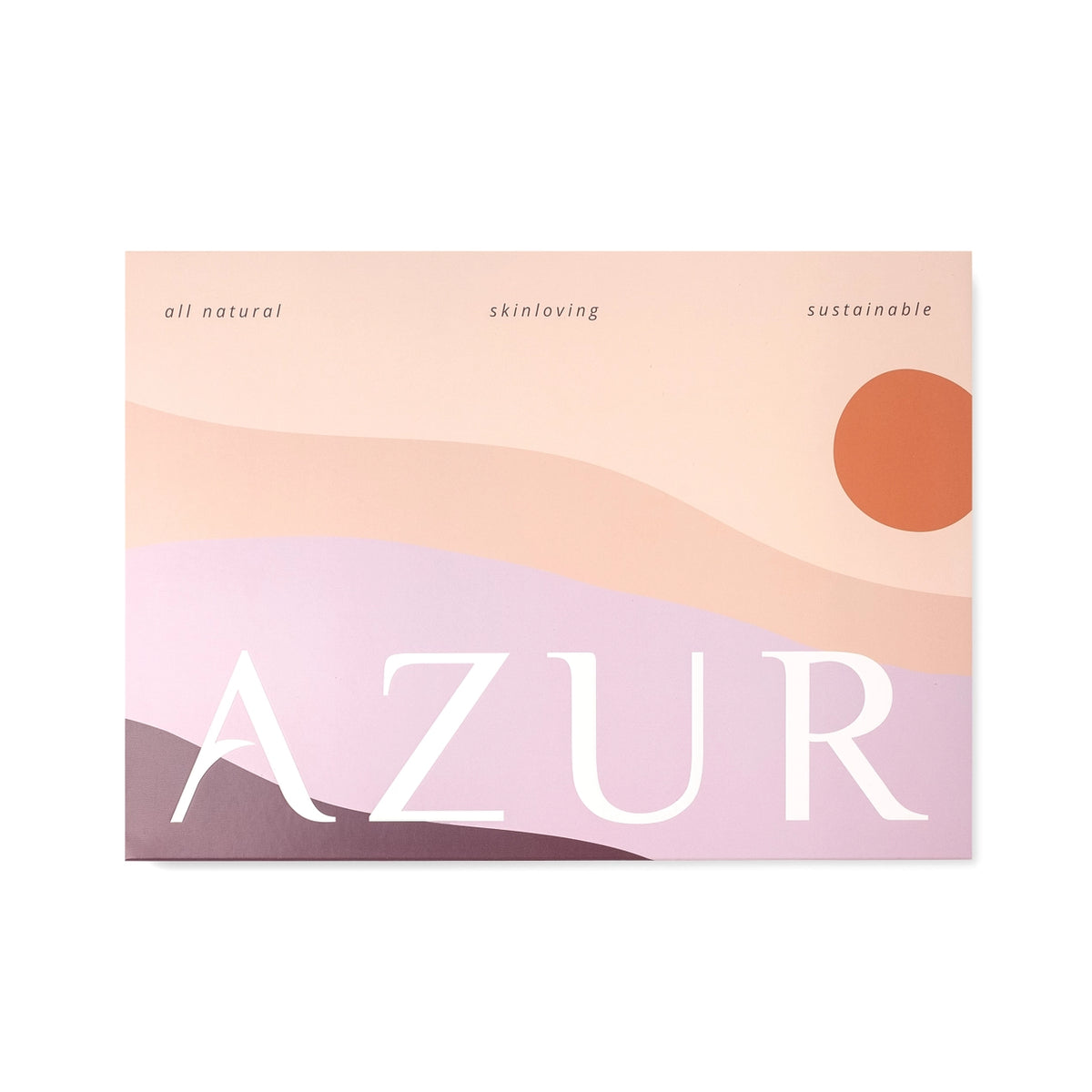 AZUR - THE DREAMY SET Körperpflege Geschenkset mit Seifen und Zubehör