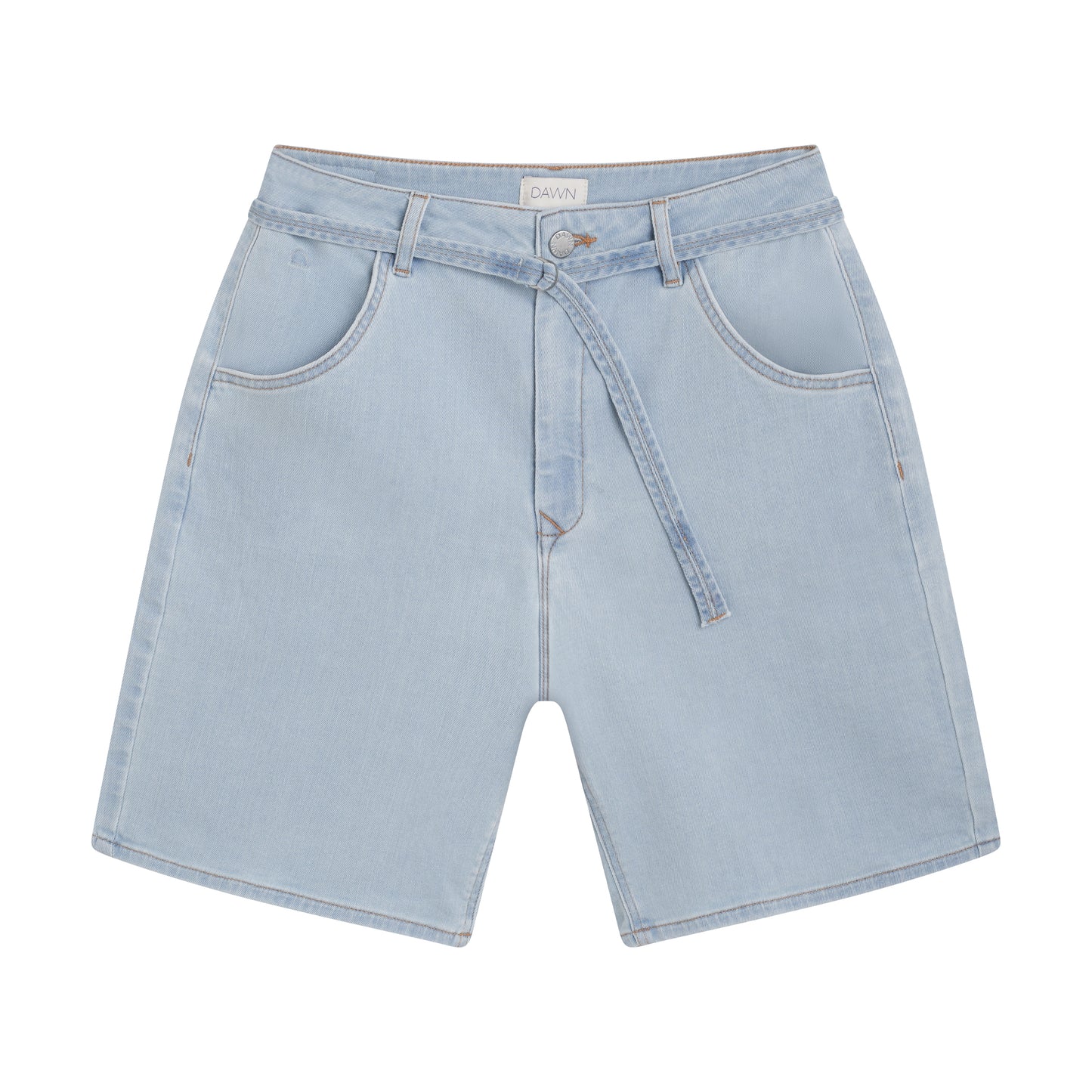 Dawn Denim - BLINKY Soft Denim - Shorts Bright Blue - WERTE FREUNDE