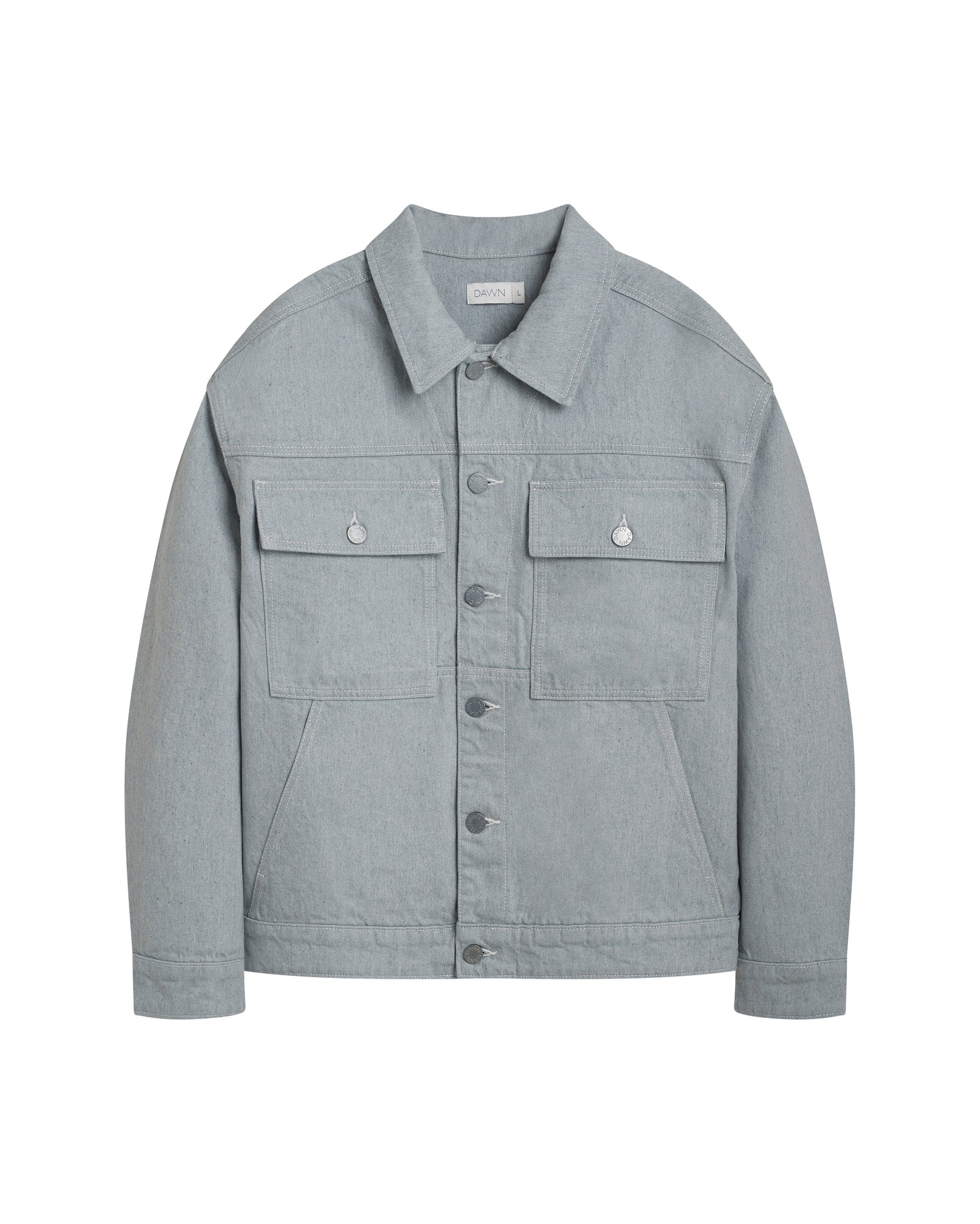 Dawn Denim - DUNE Boxy Jacket - PIW Non Stretch Recycled Blue - WERTE FREUNDE