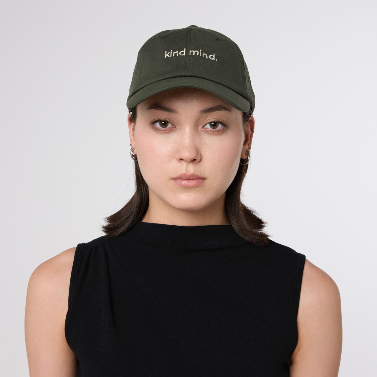Dawn Denim - KIND MIND Cap Khaki Green One Size - WERTE FREUNDE