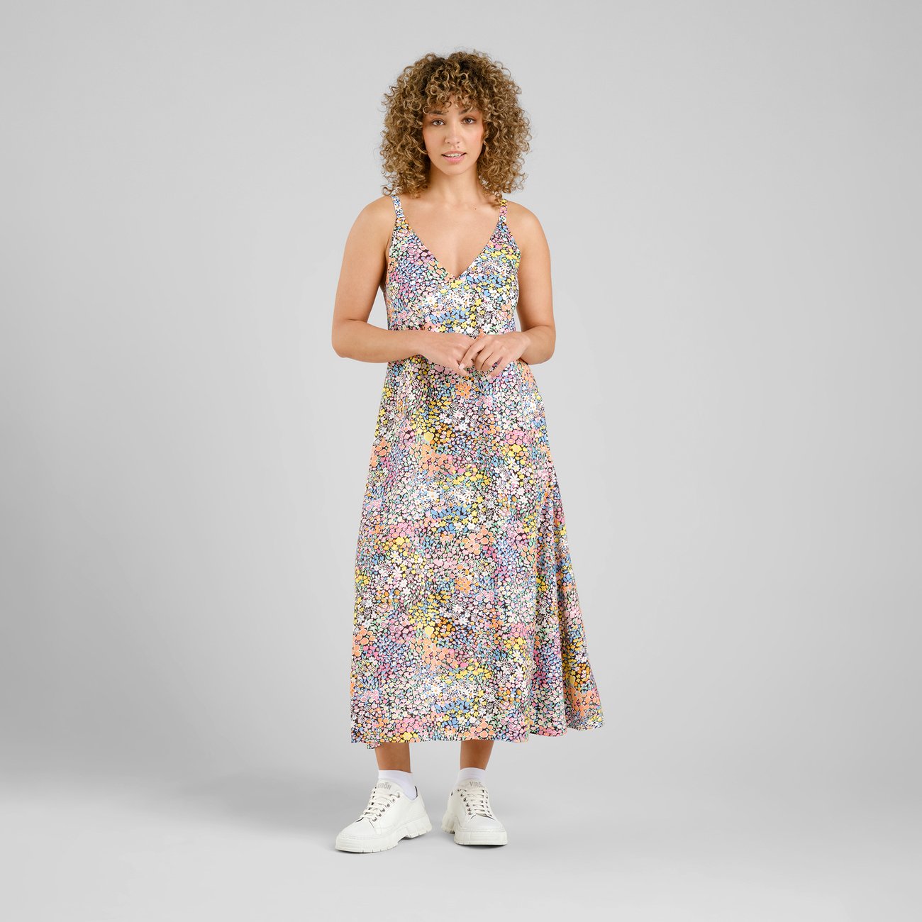 DEDICATED - Dress Svanhalla Meadow Flowers Multi Color - WERTE FREUNDE