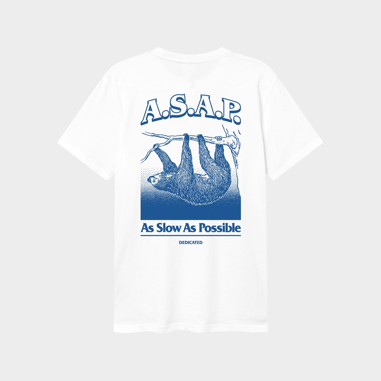 DEDICATED - T-shirt Stockholm A.S.A.P. White - WERTE FREUNDE