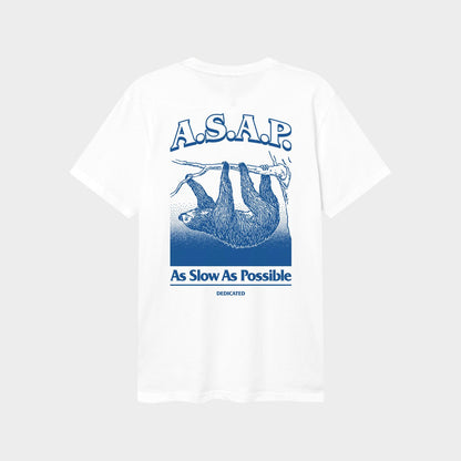 DEDICATED - T-shirt Stockholm A.S.A.P. White - WERTE FREUNDE