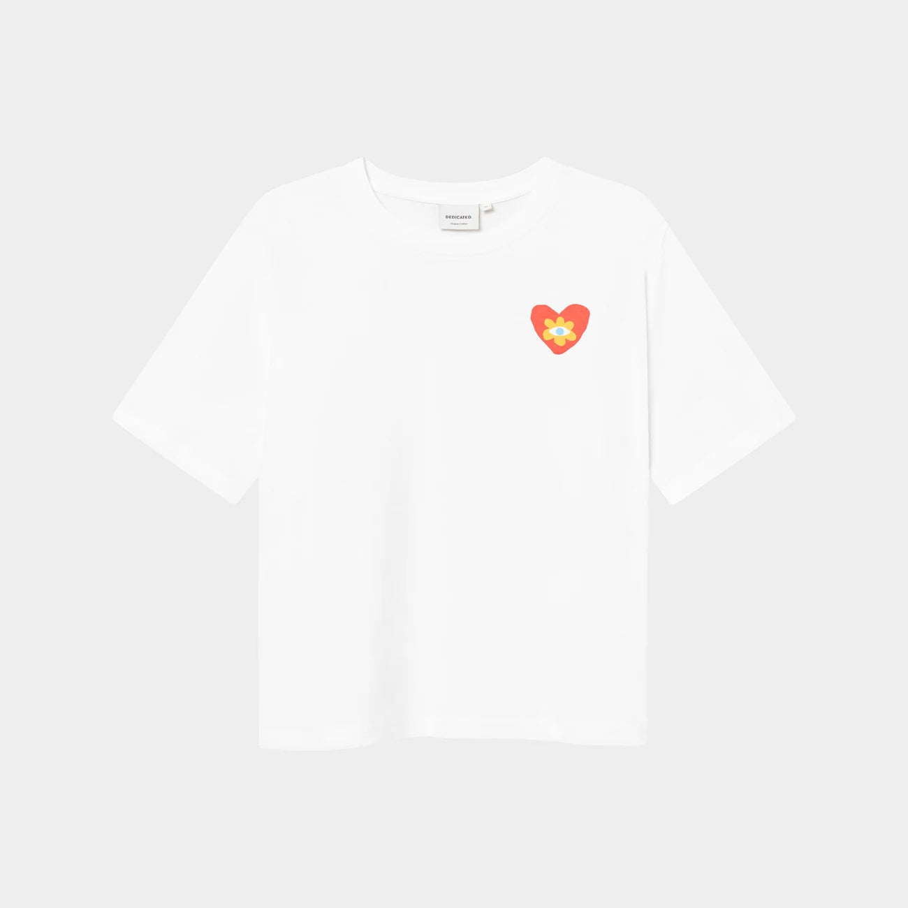 DEDICATED - Luke John Arnold T-shirt Vadstena Good Vibes White - WERTE FREUNDE