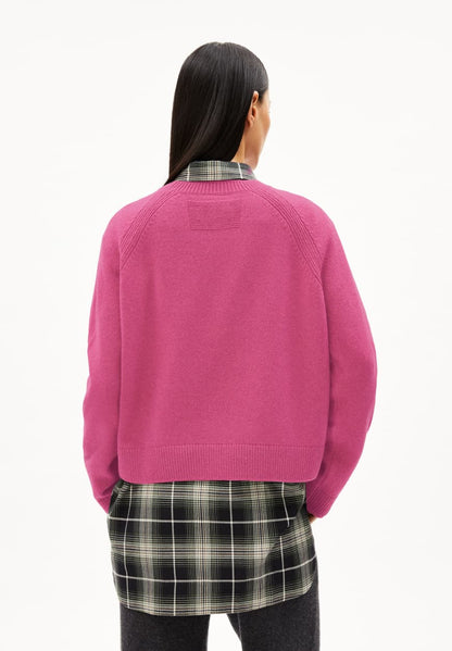 Armedangels - DILIRIAA REGLANA Strick Pullover crushed berry