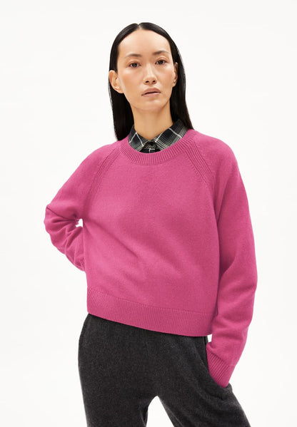 Armedangels - DILIRIAA REGLANA Strick Pullover crushed berry