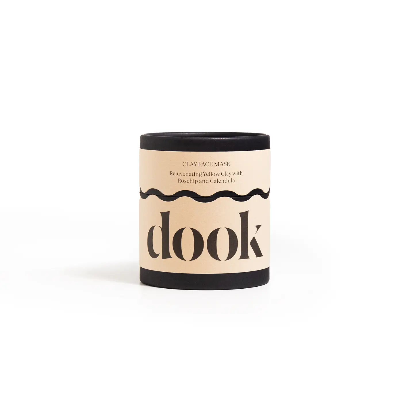 dook - Verjüngende Tonerdemaske mit gelber Tonerde, Hagebutte und Calendula 80g - WERTE FREUNDE