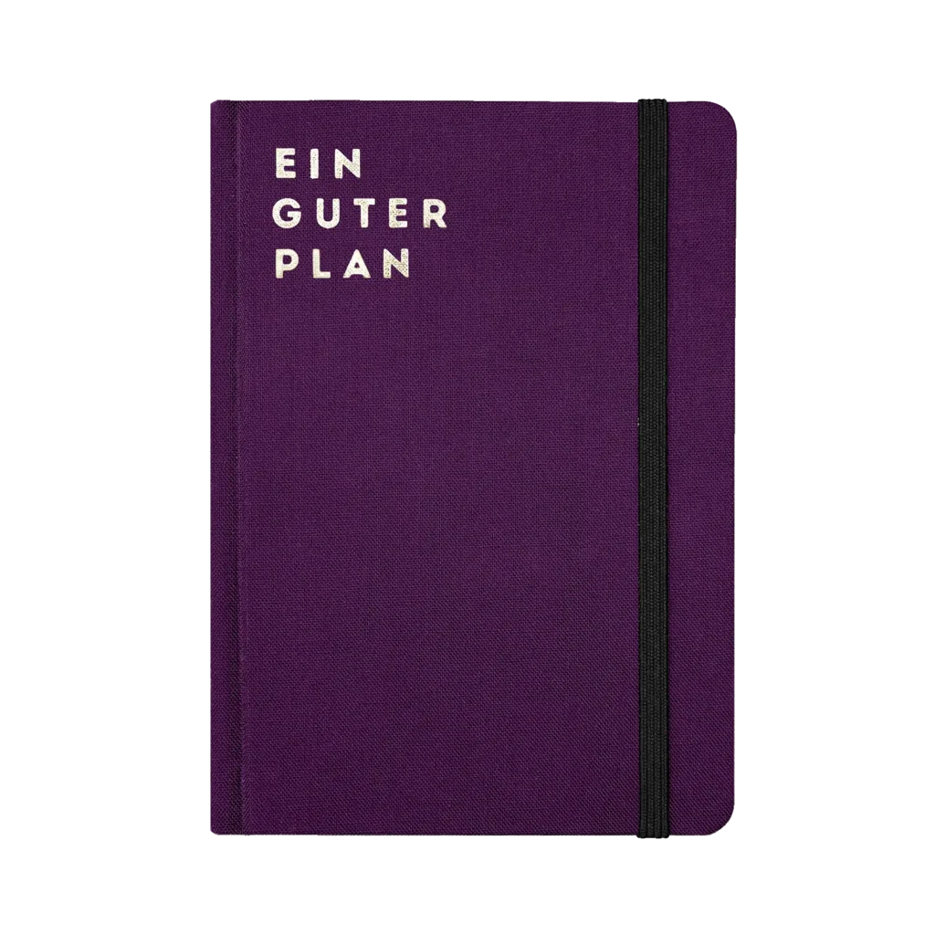 Ein guter Plan Mini 2026 - Violett - WERTE FREUNDE