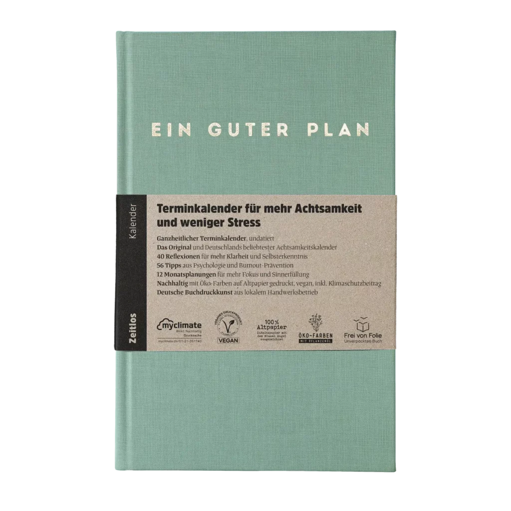 Ein guter Plan - Zeitlos Seegrün - WERTE FREUNDE