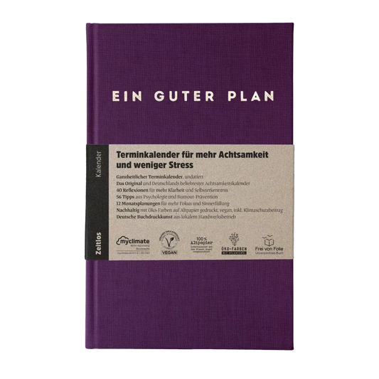 Ein guter Plan - Zeitlos Voilett - WERTE FREUNDE
